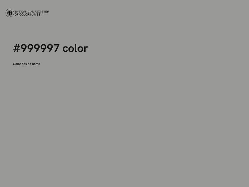 #999997 color image