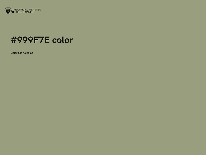 #999F7E color image