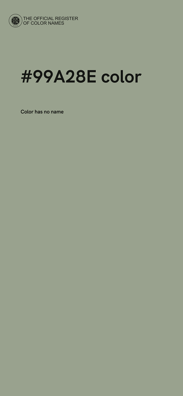 #99A28E color image
