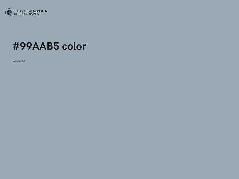 #99AAB5 color image