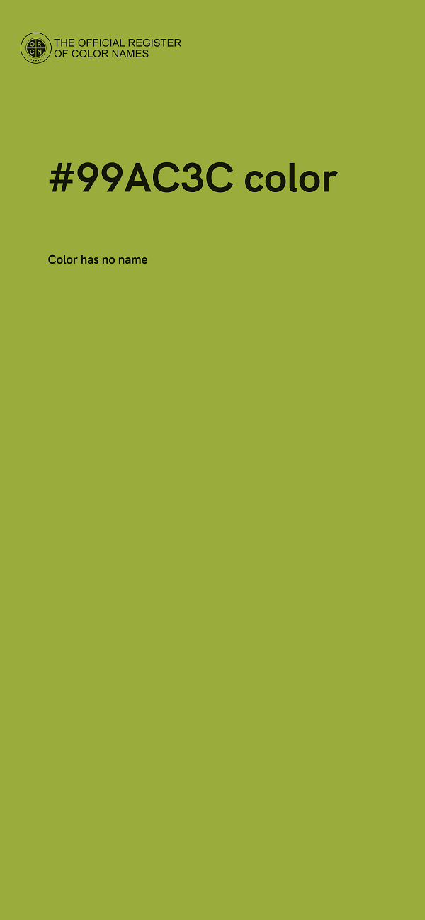 #99AC3C color image