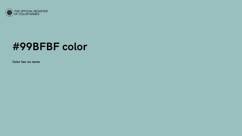 #99BFBF color image