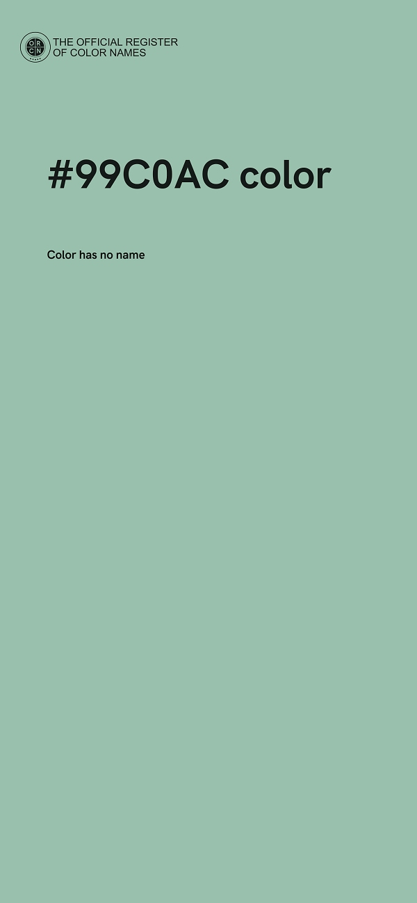 #99C0AC color image