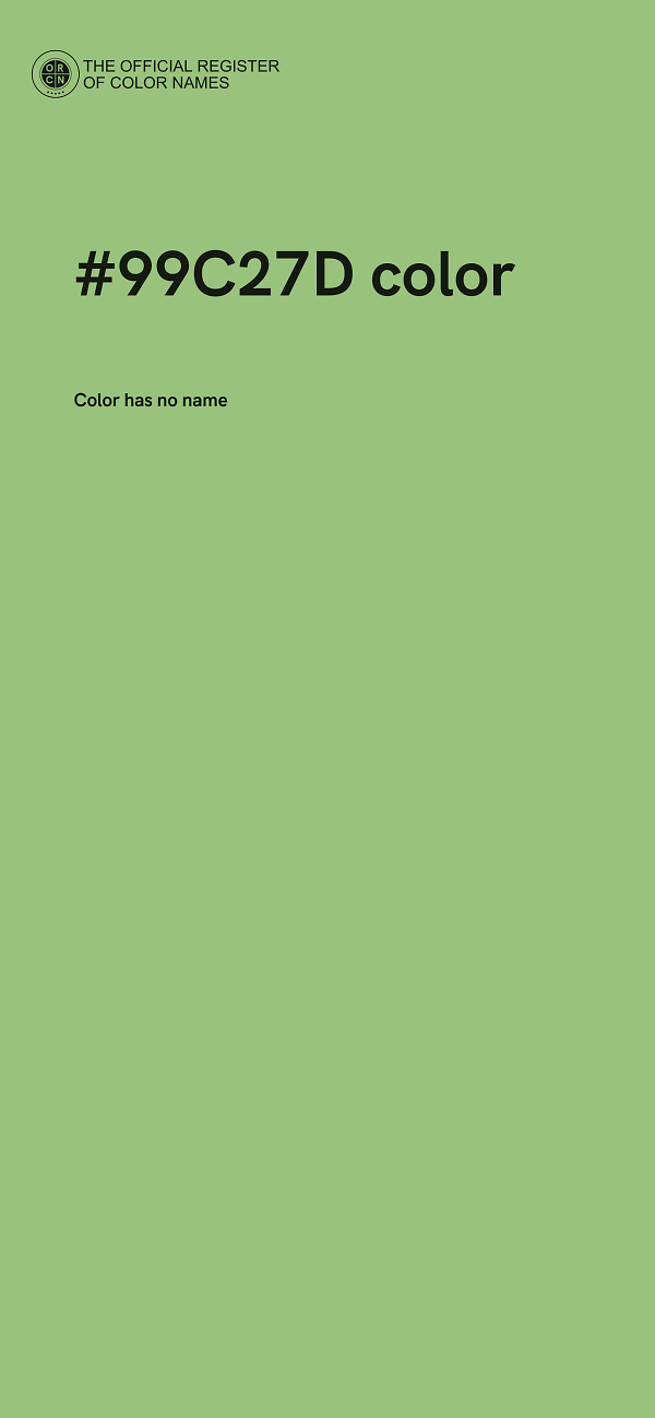 #99C27D color image