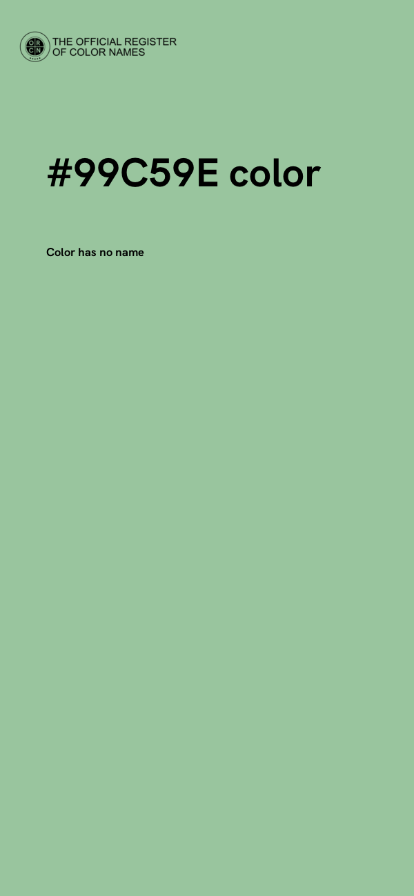 #99C59E color image