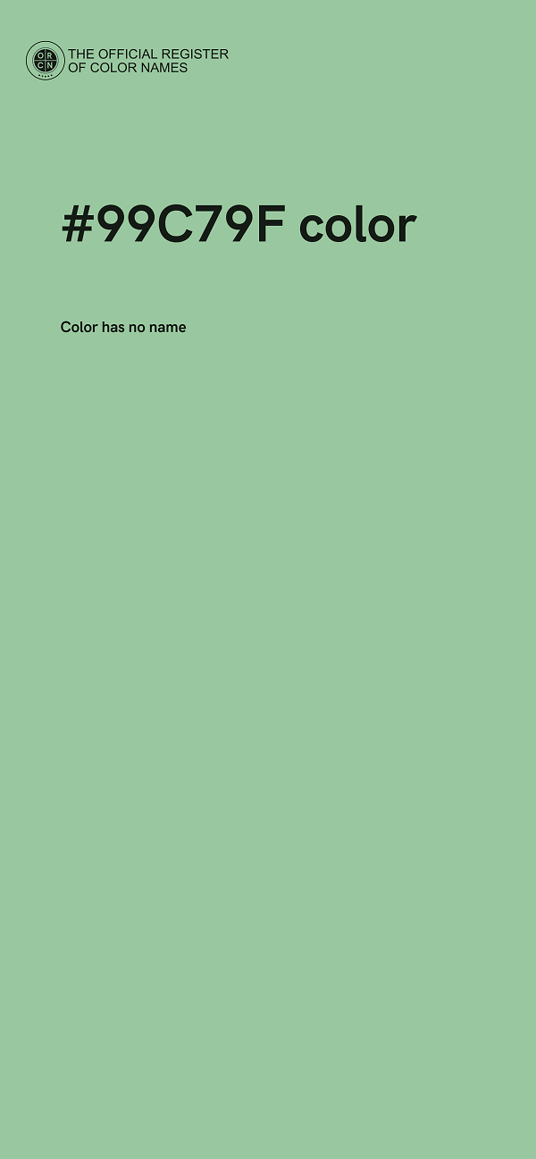 #99C79F color image