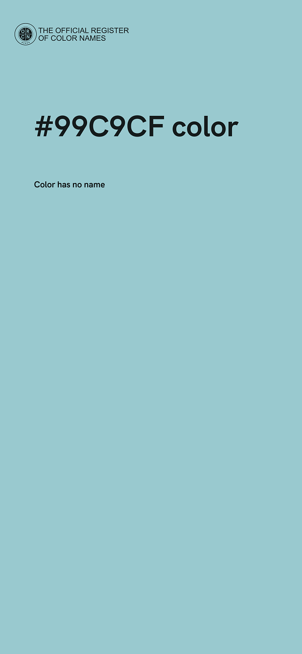 #99C9CF color image