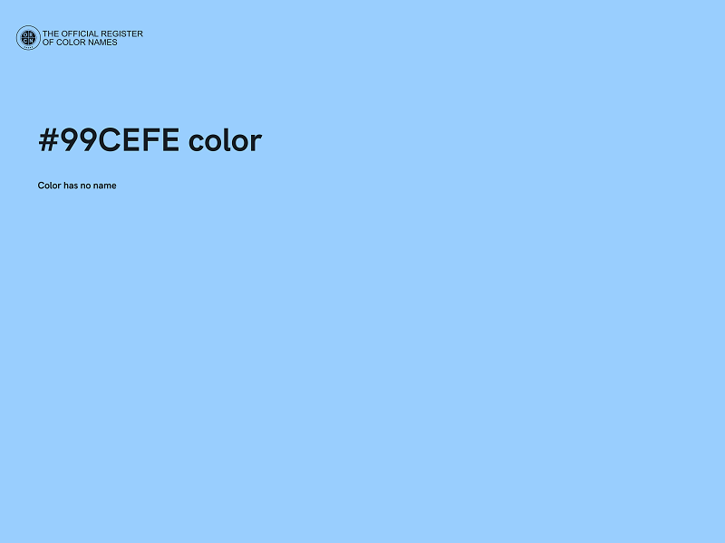 #99CEFE color image