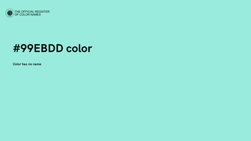 #99EBDD color image