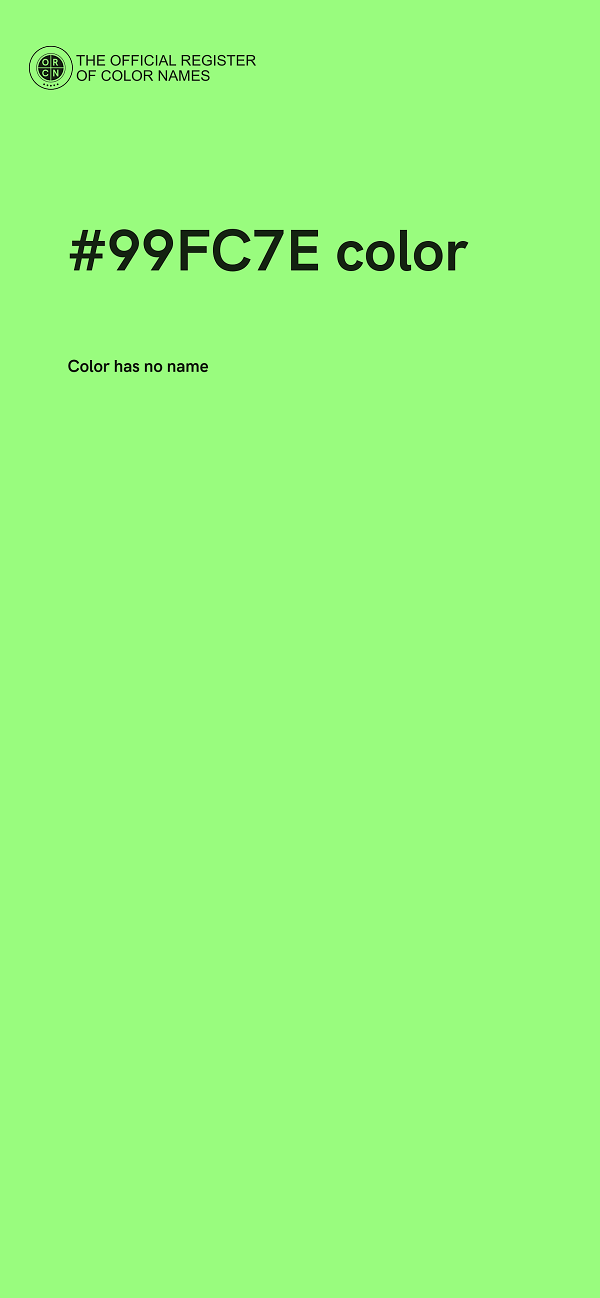 #99FC7E color image