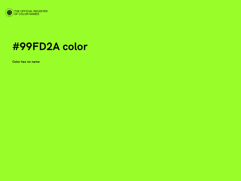 #99FD2A color image
