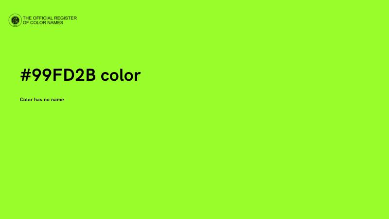 #99FD2B color image