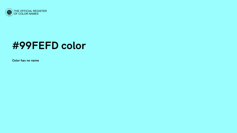 #99FEFD color image