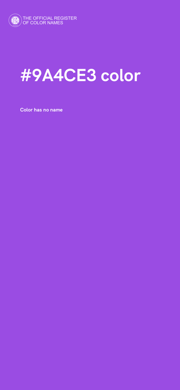 #9A4CE3 color image