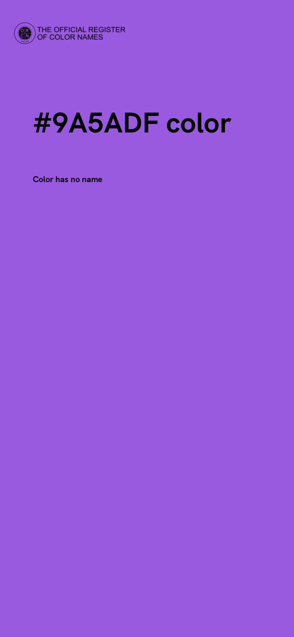 #9A5ADF color image