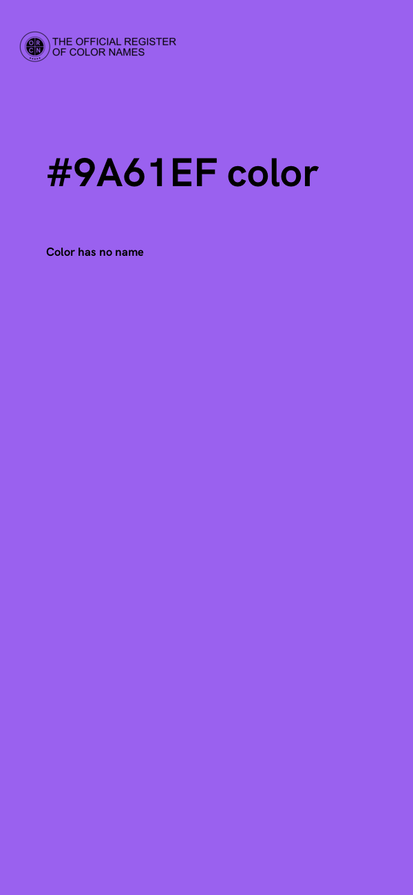 #9A61EF color image