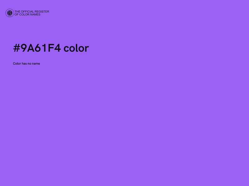 #9A61F4 color image