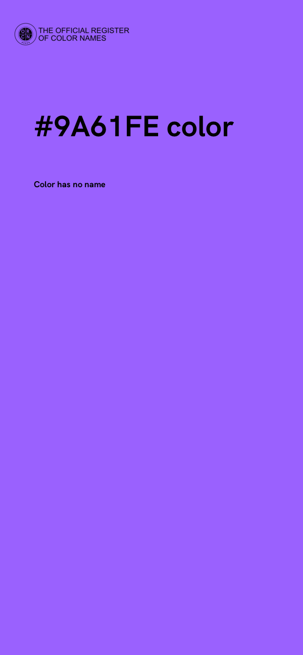 #9A61FE color image