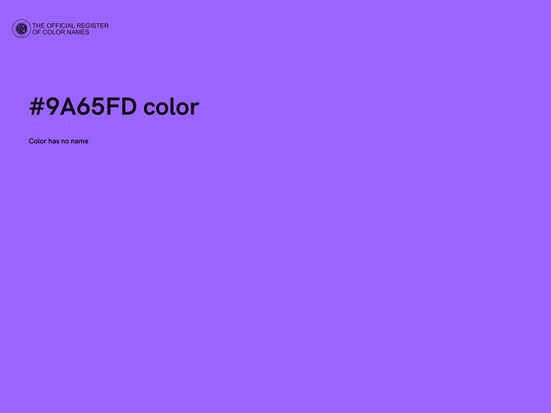 #9A65FD color image