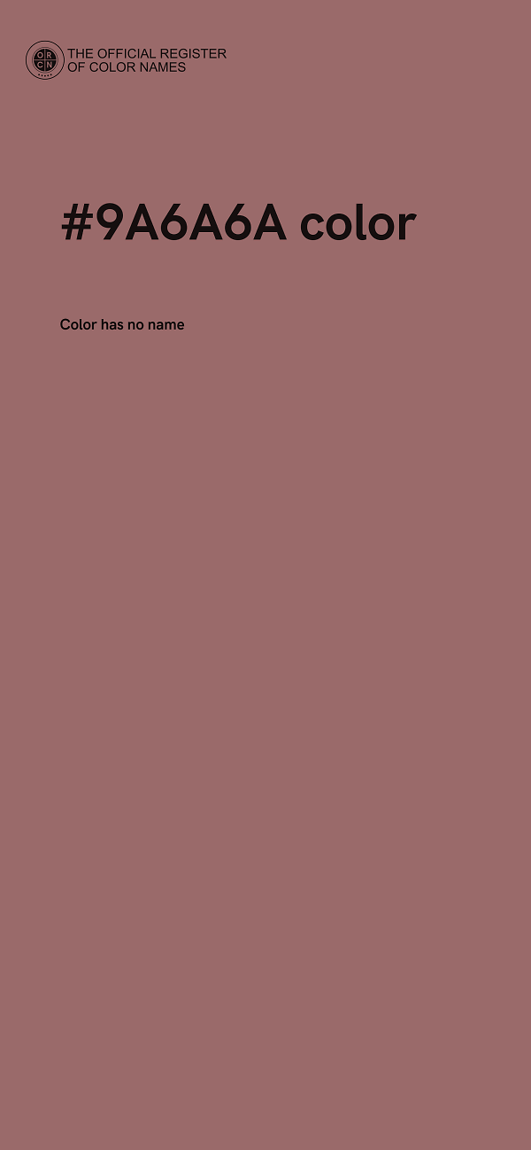 #9A6A6A color image