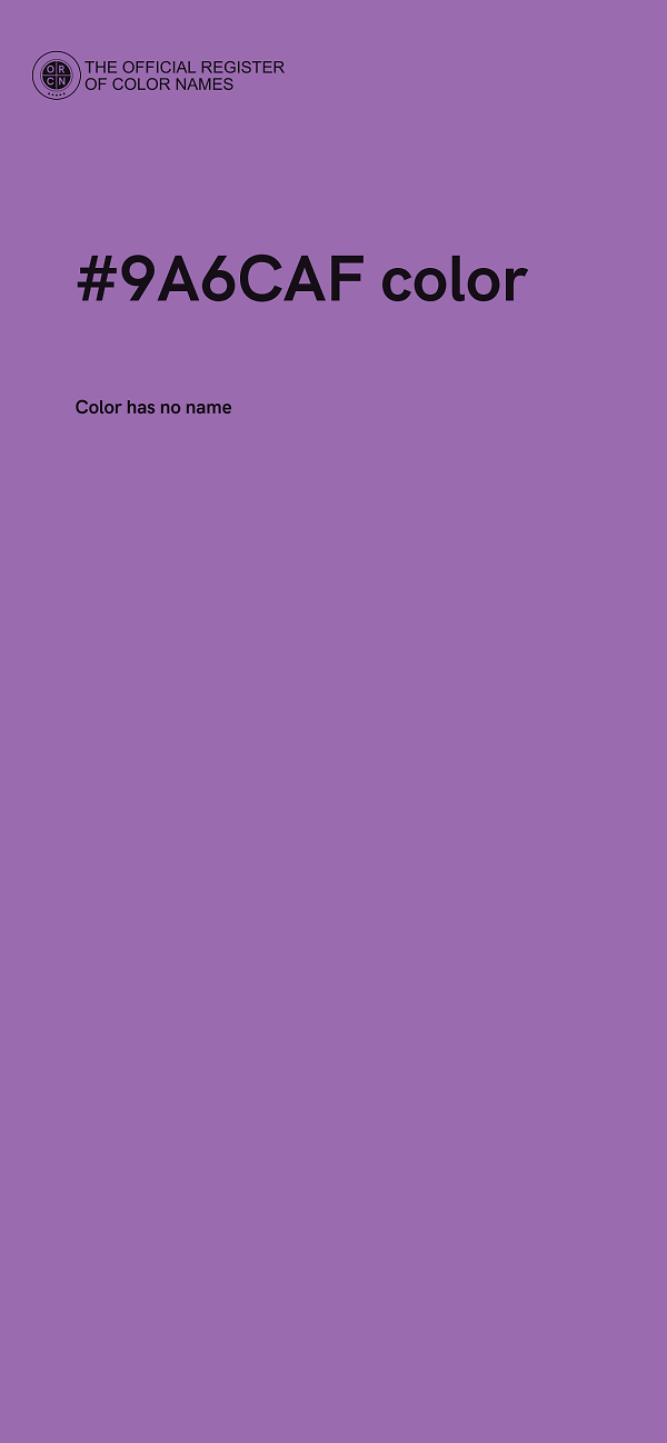 #9A6CAF color image