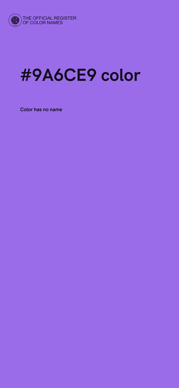 #9A6CE9 color image
