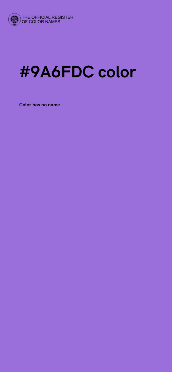 #9A6FDC color image
