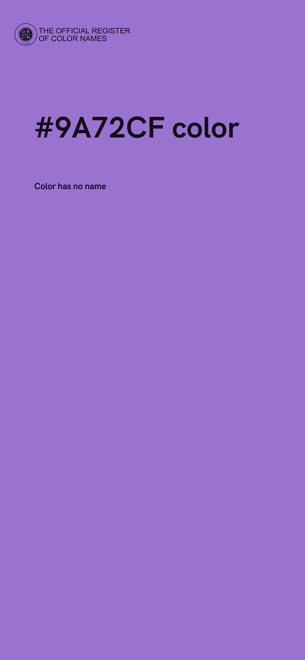 #9A72CF color image