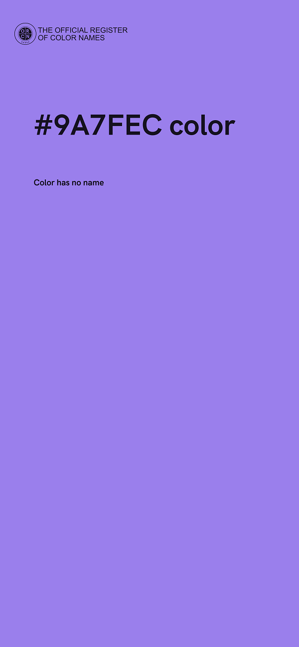 #9A7FEC color image