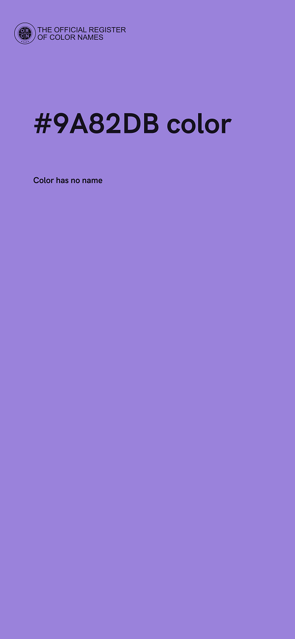 #9A82DB color image