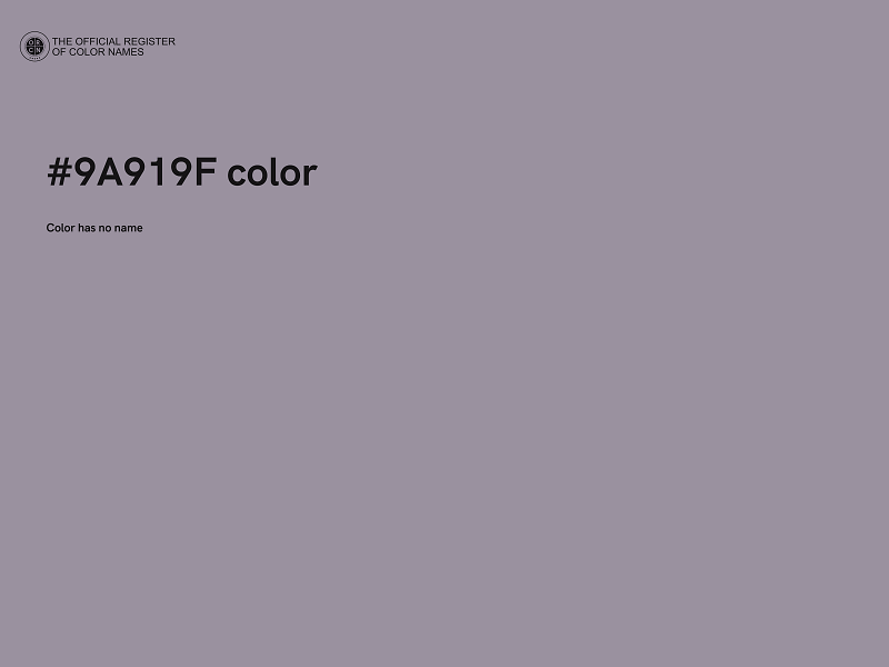 #9A919F color image