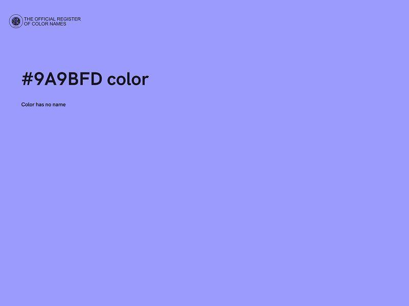 #9A9BFD color image