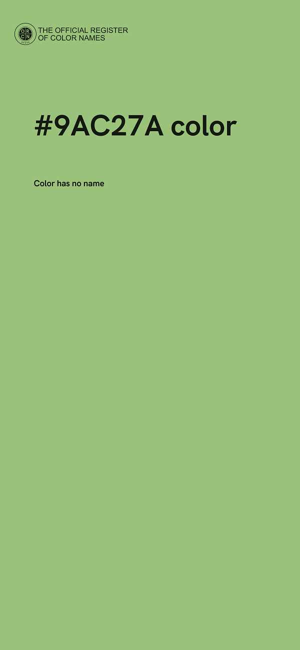 #9AC27A color image