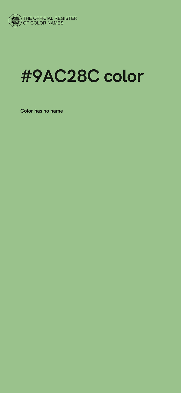 #9AC28C color image