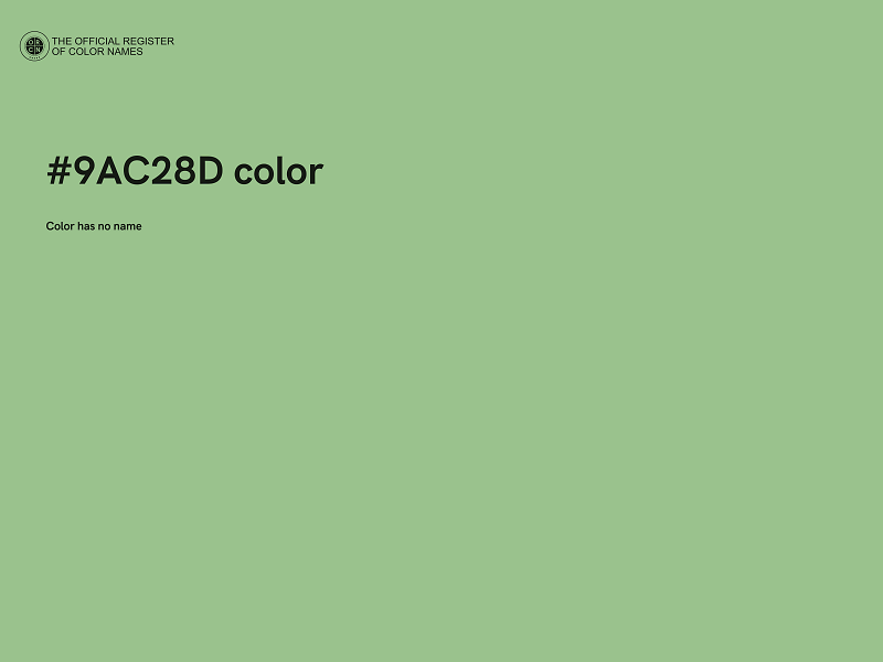 #9AC28D color image