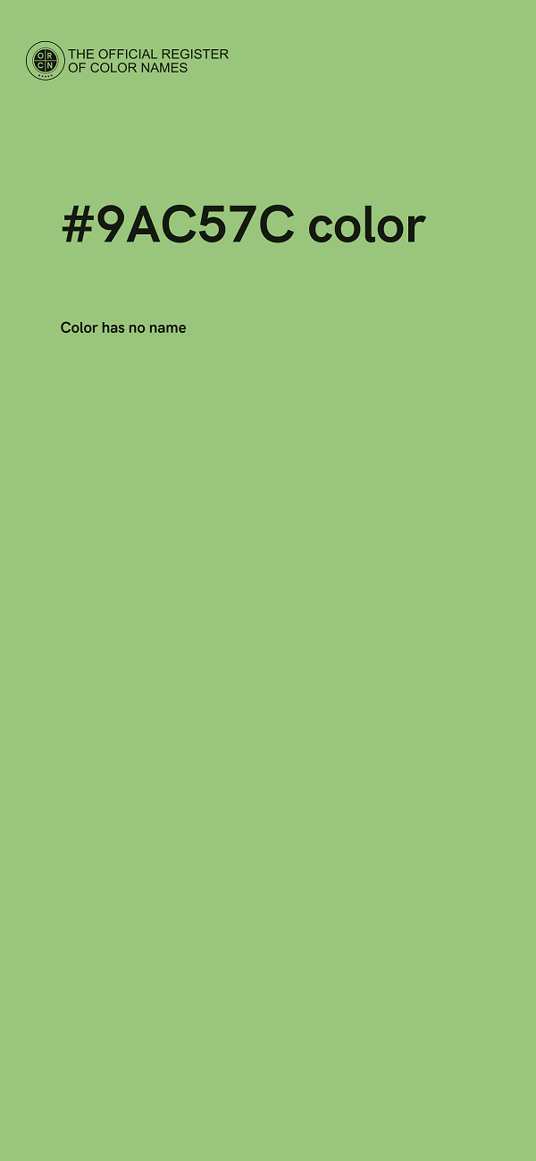#9AC57C color image
