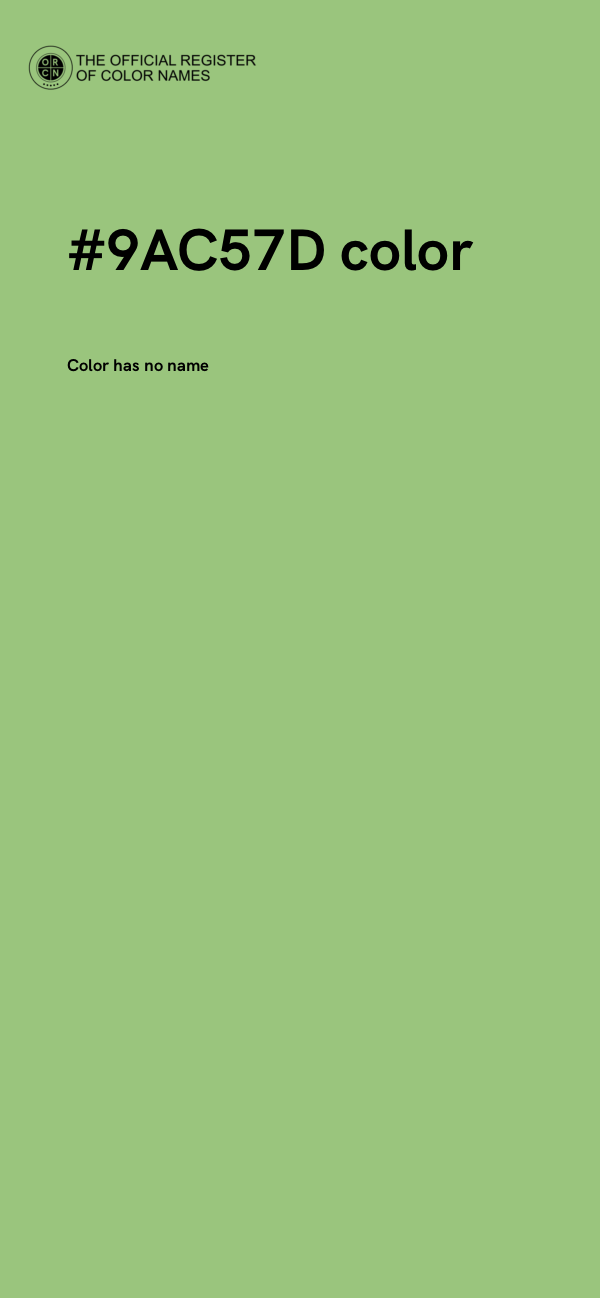 #9AC57D color image