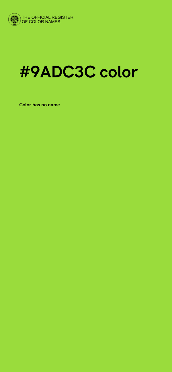 #9ADC3C color image