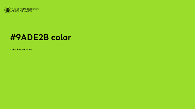 #9ADE2B color image
