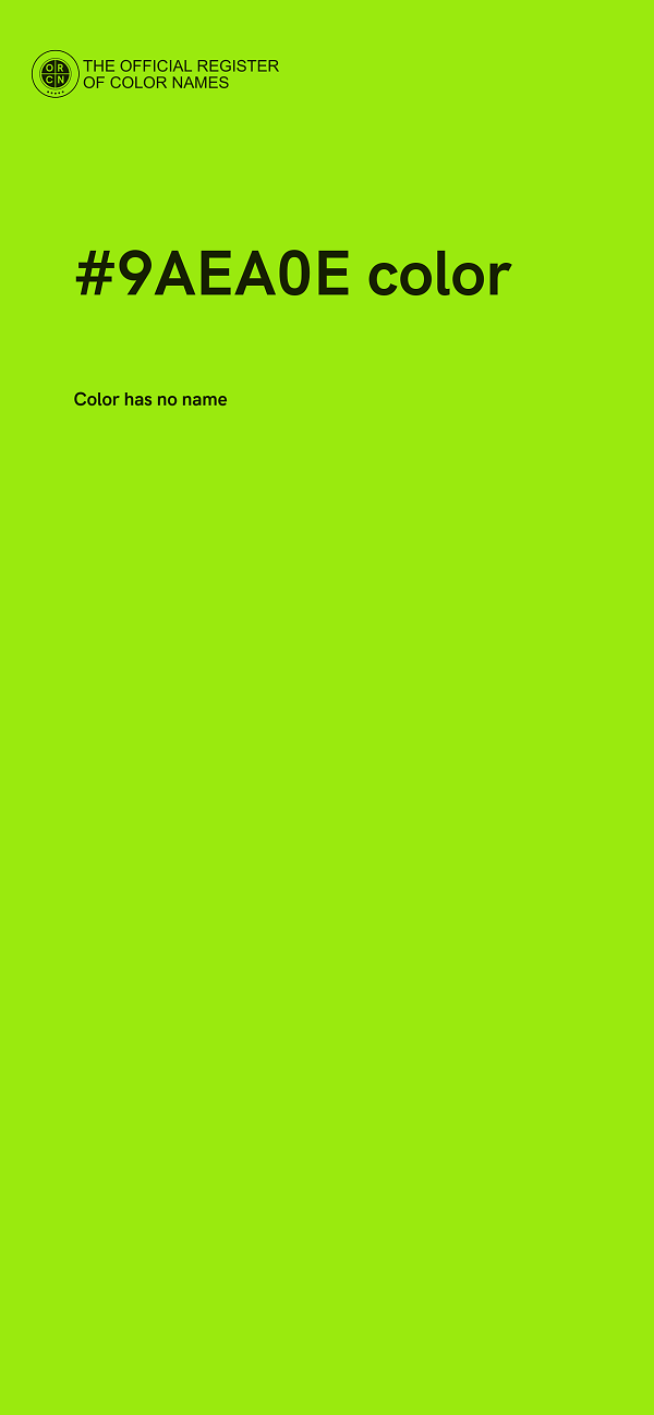 #9AEA0E color image