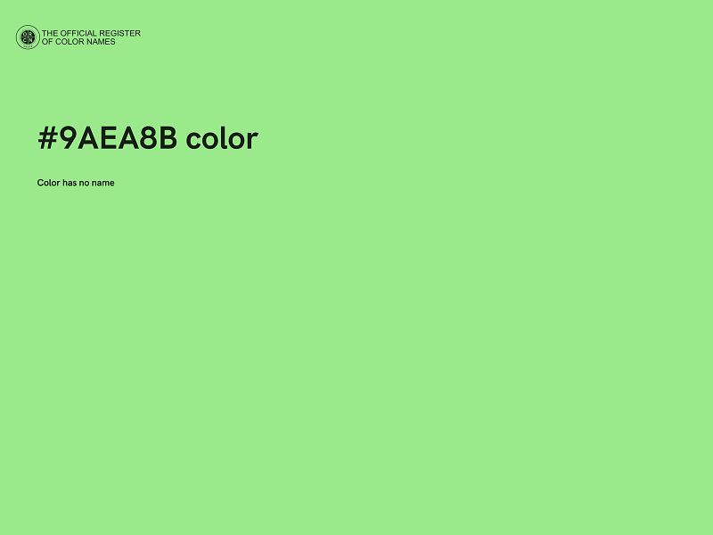 #9AEA8B color image