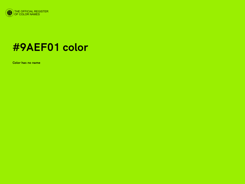 #9AEF01 color image