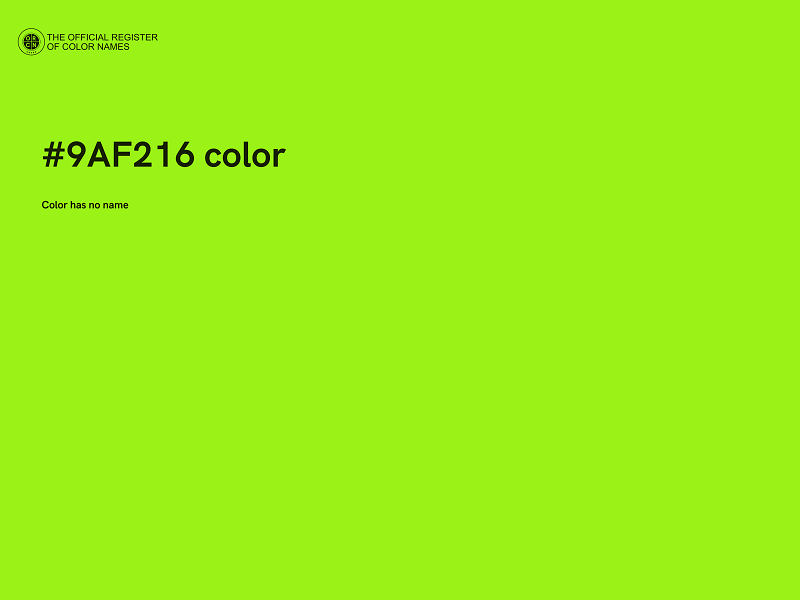 #9AF216 color image