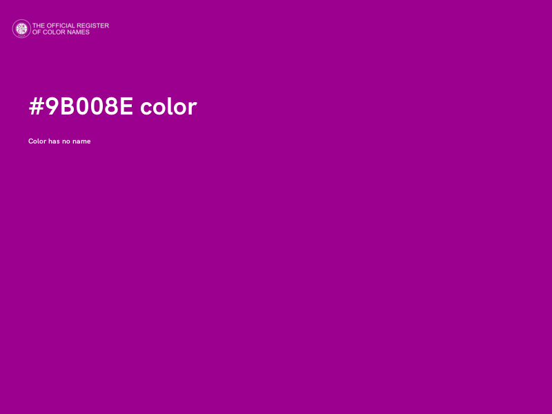 #9B008E color image