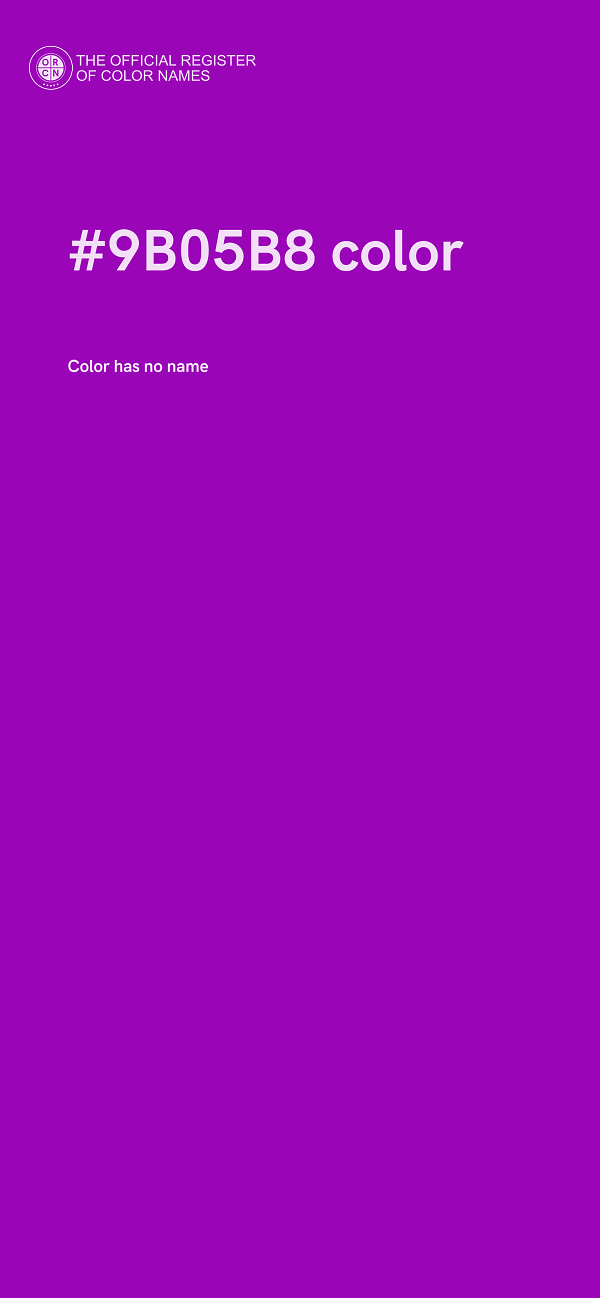 #9B05B8 color image