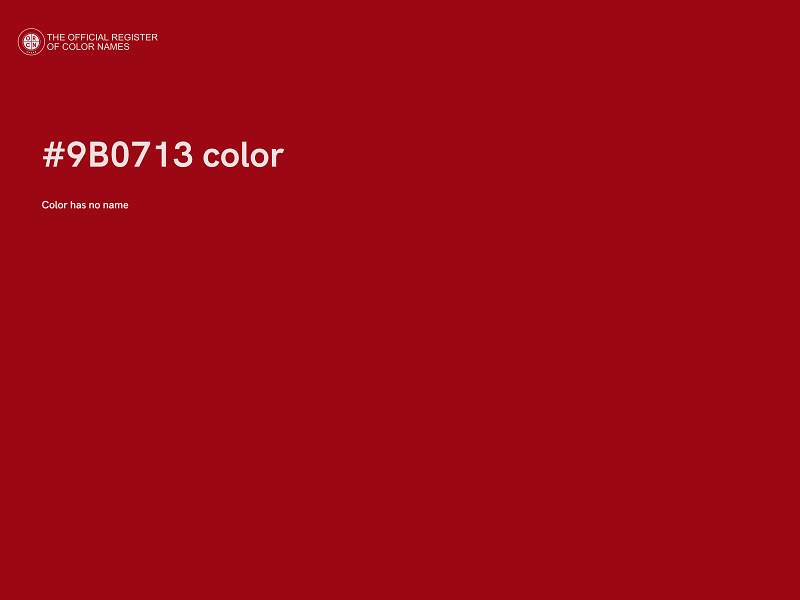 #9B0713 color image
