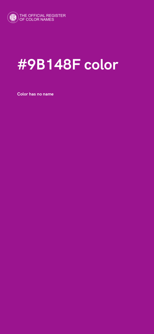 #9B148F color image