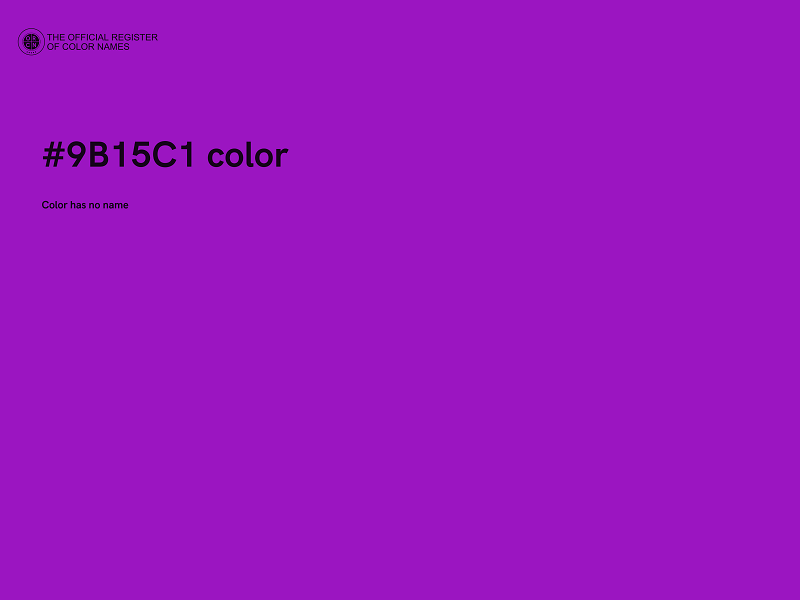 #9B15C1 color image