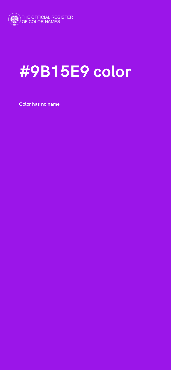 #9B15E9 color image