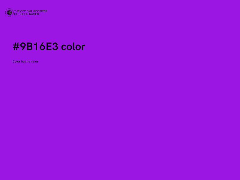 #9B16E3 color image
